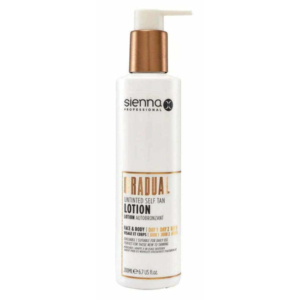 SIENNA-X palaipsninio įdegio losjonas - GRADUAL SELF TAN LOTION
