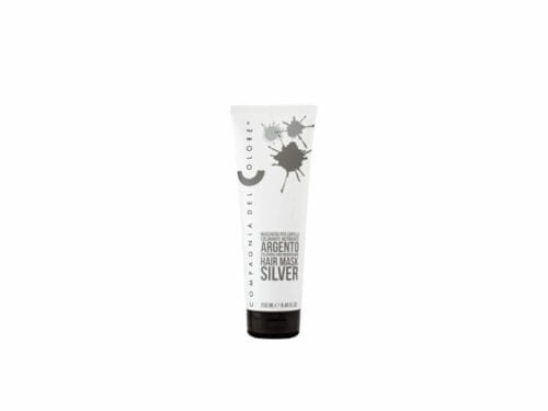 Compagnia Del Colore pilkos spalvos dažanti ir maitinamoji kaukė SILVER, 250ml