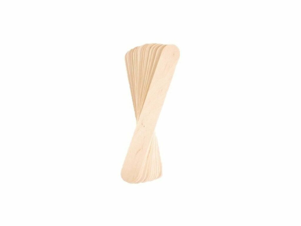Simple Use Beauty mentelės depiliacijai Waxing Spatulas SIMR35 15cm, 100vnt