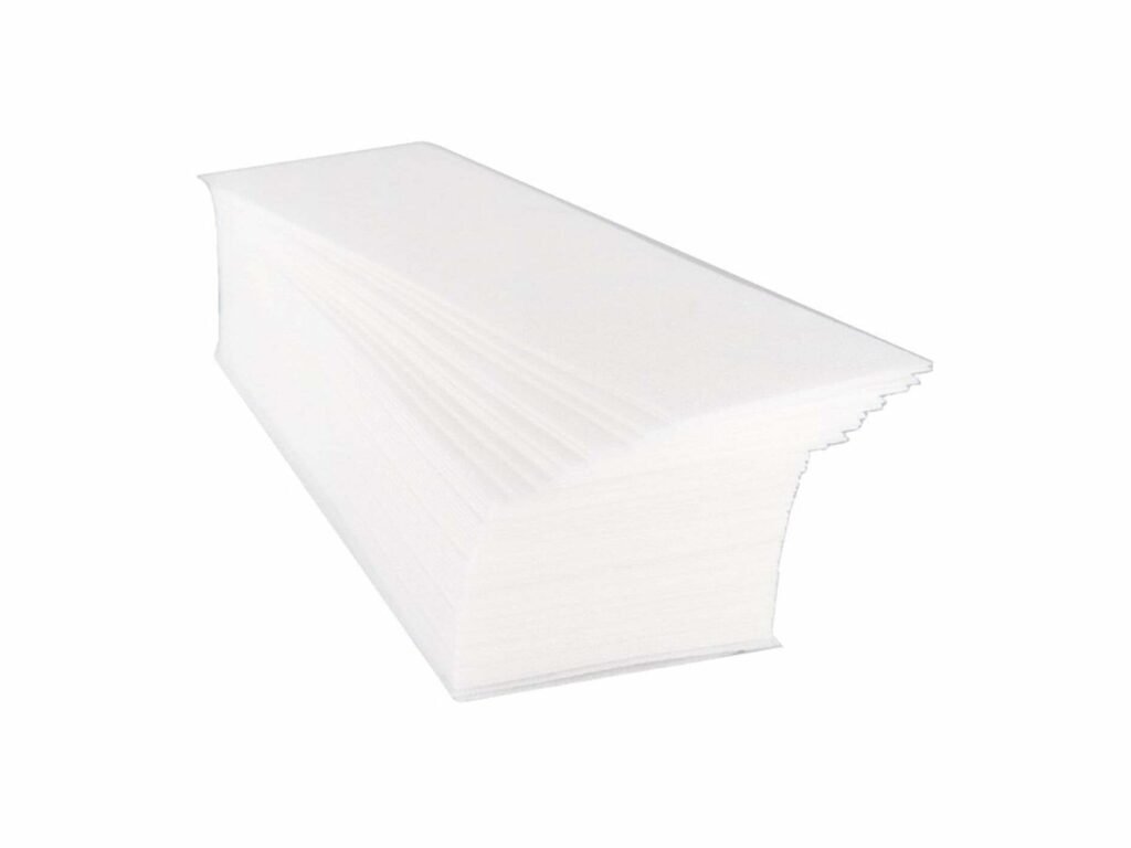 EKO Higiena depiliaciniai popierėliai EKOK003100P, perforuoti, 7x22cm, 100vnt pakuotė