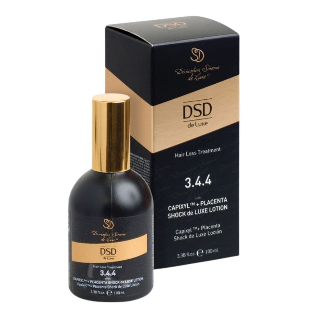 Dixidox de Luxe losjonas su placenta nuo plaukų slinkimo, stimuliuojantis plaukų augimą Capixyl and Placenta Shock de Luxe Lotion, DSD3.4.4, 100ml