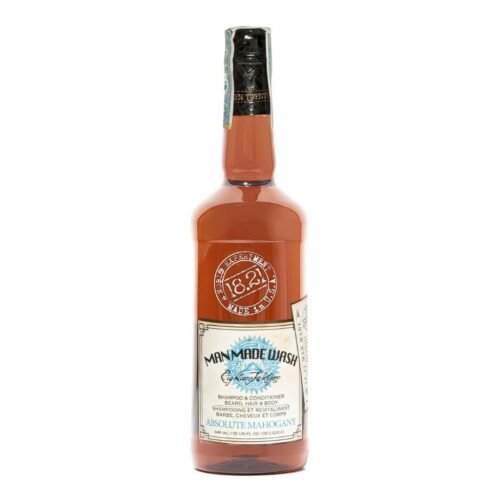 18.21 Man Made daugiafunkcė priemonė vyrams 3in1: stiprinamasis šampūnas, kondicionierius ir kūno prausiklis viename Wash Absolute Mahogany WSH32AMN, 946ml