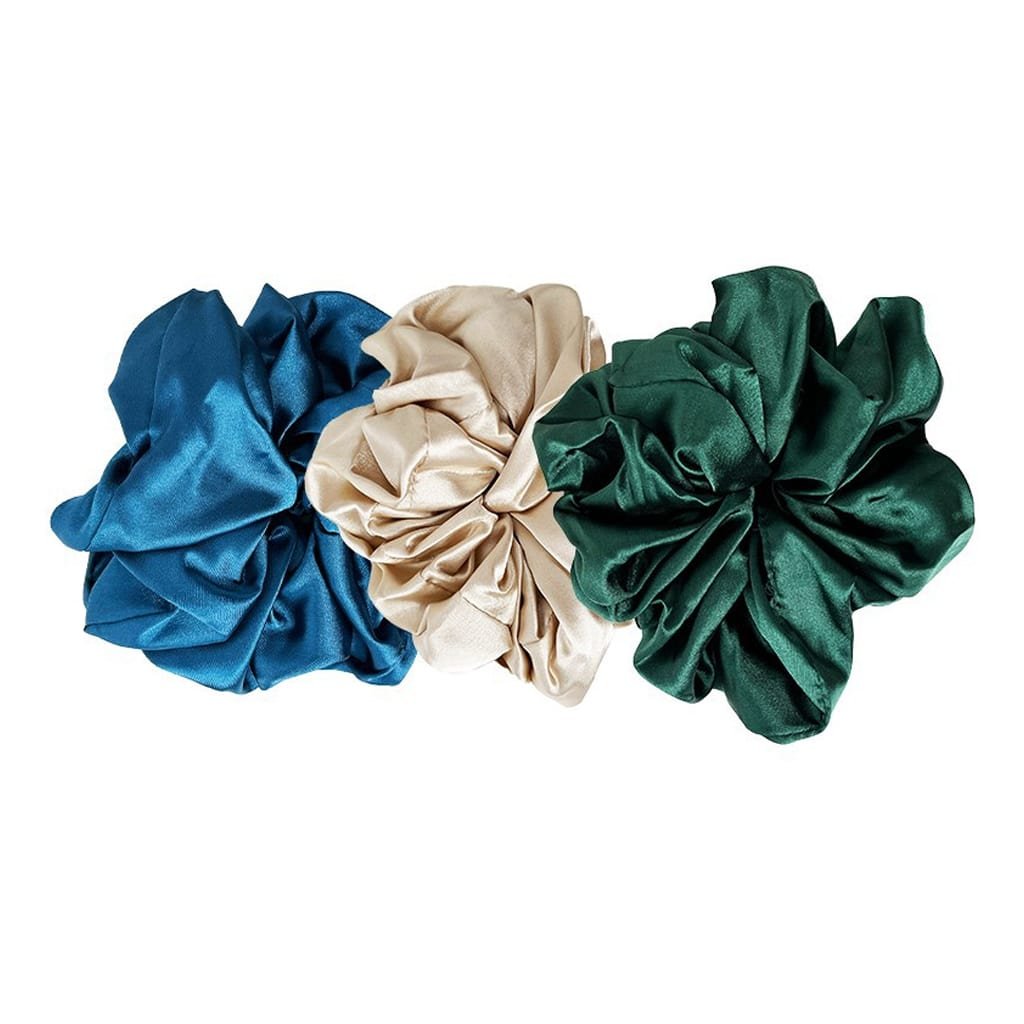 Satino gumytės plaukams Be Osom Satin Scrunchie BEOSOMHBAND, 3 vnt.