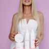 Kristina Beauty COSMIC rinkinys: plaukų kaukė ir šampūnas