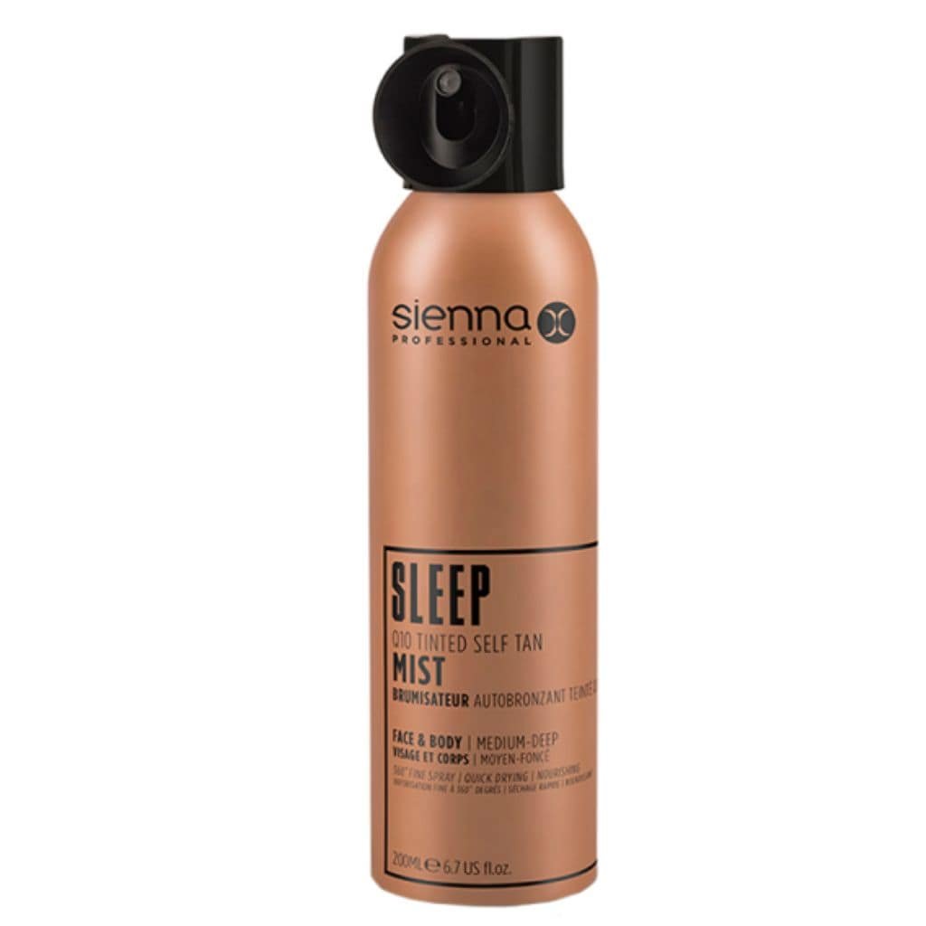 SIENNA-X savaiminio įdegio dulksna su Q10 – SELF TAN Q10 TINTED MIST, 200ml
