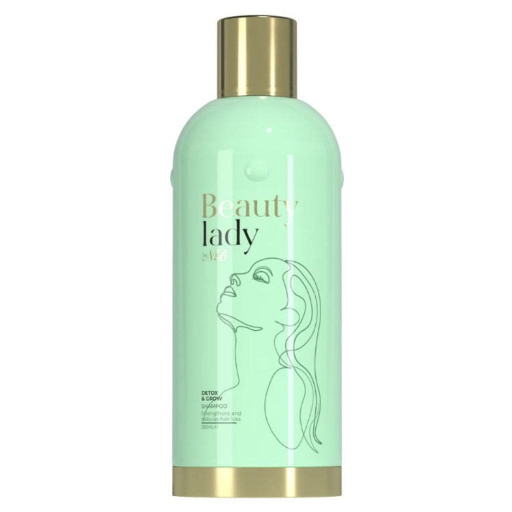 Beauty Lady by NB detoksikuojantis ir plaukų augimą skatinantis šampūnas Detox and Grow, 250ml