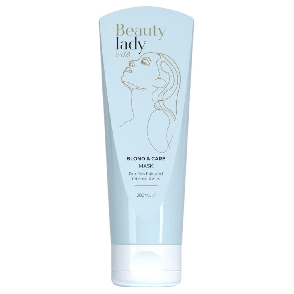Beauty Lady by NB plaukų kaukė šviesintiems plaukams Blond and Care, 250ml