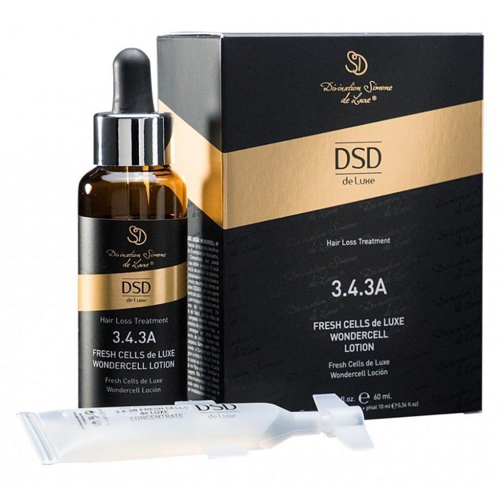 DSD losjonas nuo plaukų slinkimo Fresh Cells de Luxe Wondercell Lotion DSD3.4.3A, 50ml
