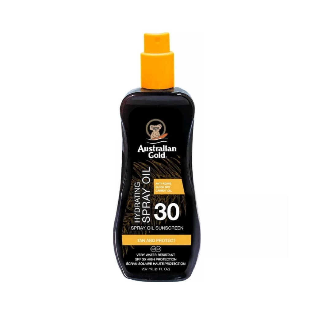 Australian Gold apsauginis purškiamas aliejus nuo saulės Hydrating Spray Oil SPF 30, 237ml